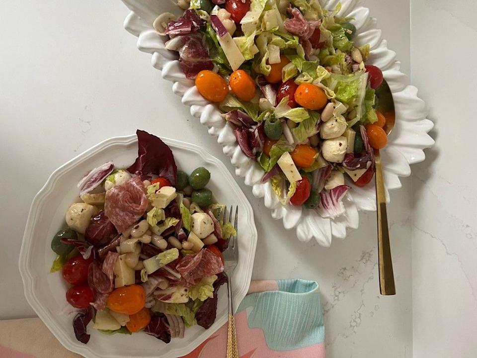  Italian chopped salad.