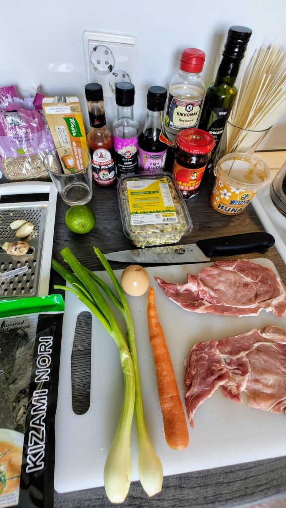 “Shime no Ramen” – my pork shoulder soy ramen