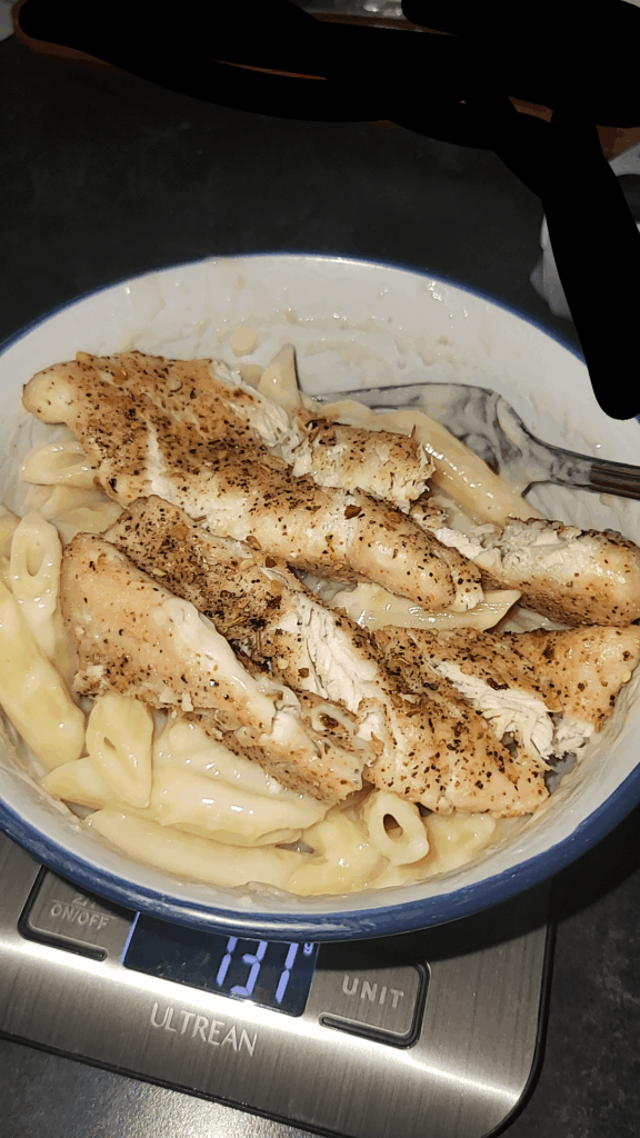 Nothing crazy, the chicken was soooo good