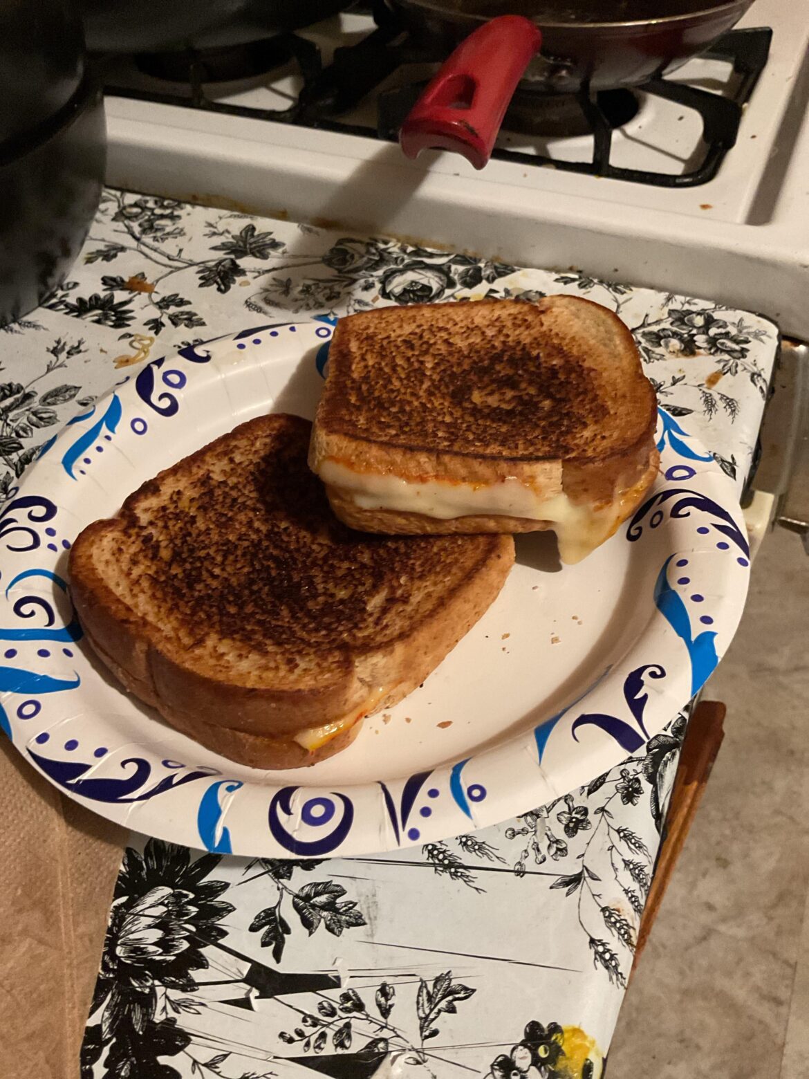 Probably the best grilled cheese sandwiches I’ve made