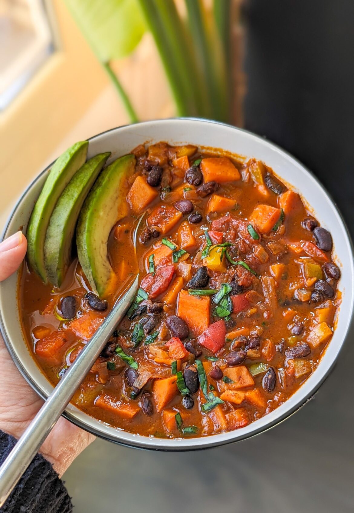 Sweet Potato Black Bean Chili