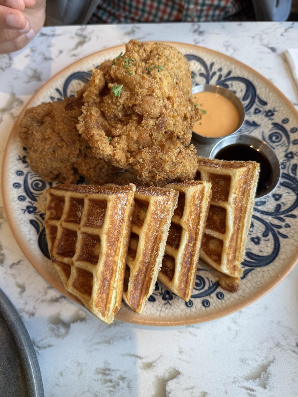 Solid Chicken and Waffles