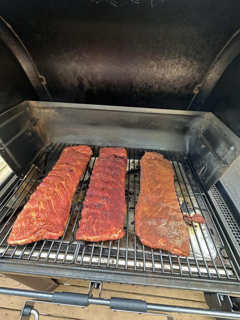 Saturday was my first time making ribs. What do yall think?