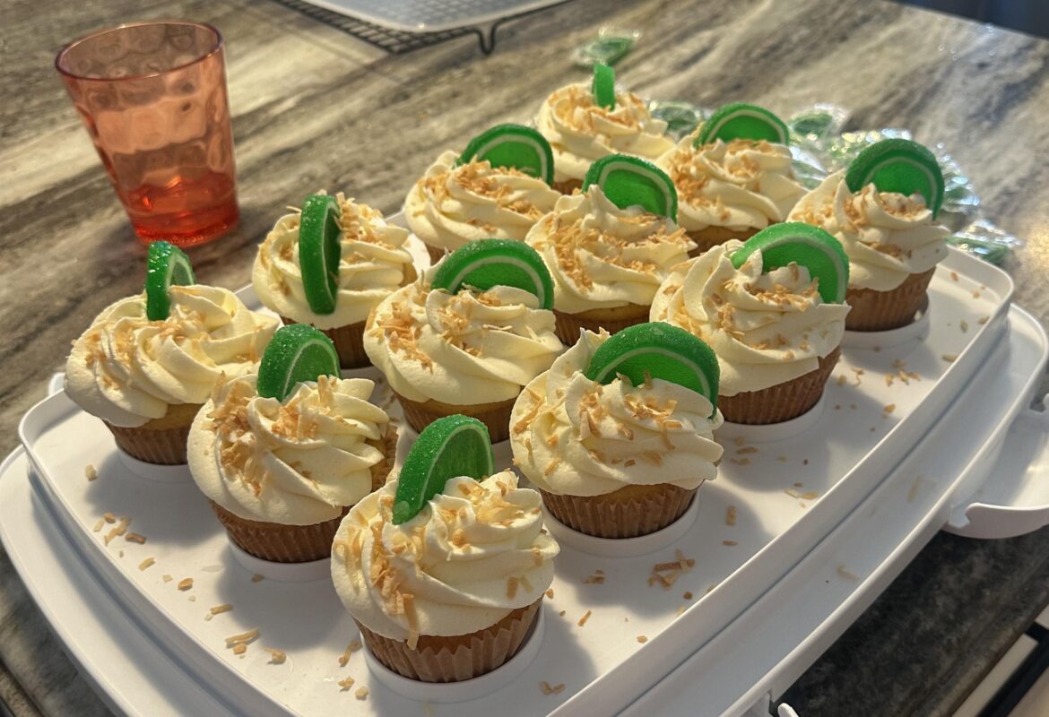 Margarita cupcakes
