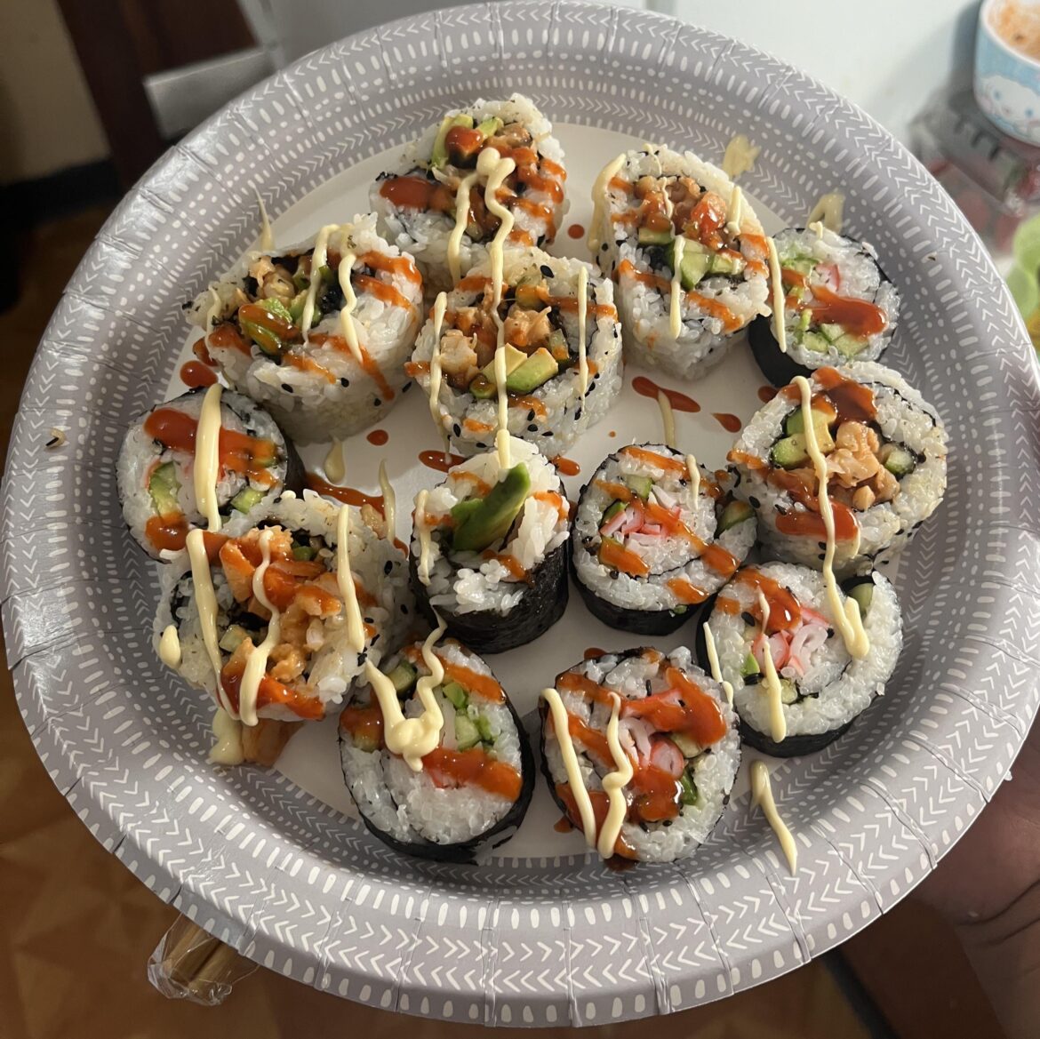 First ever attempt! :)🍣