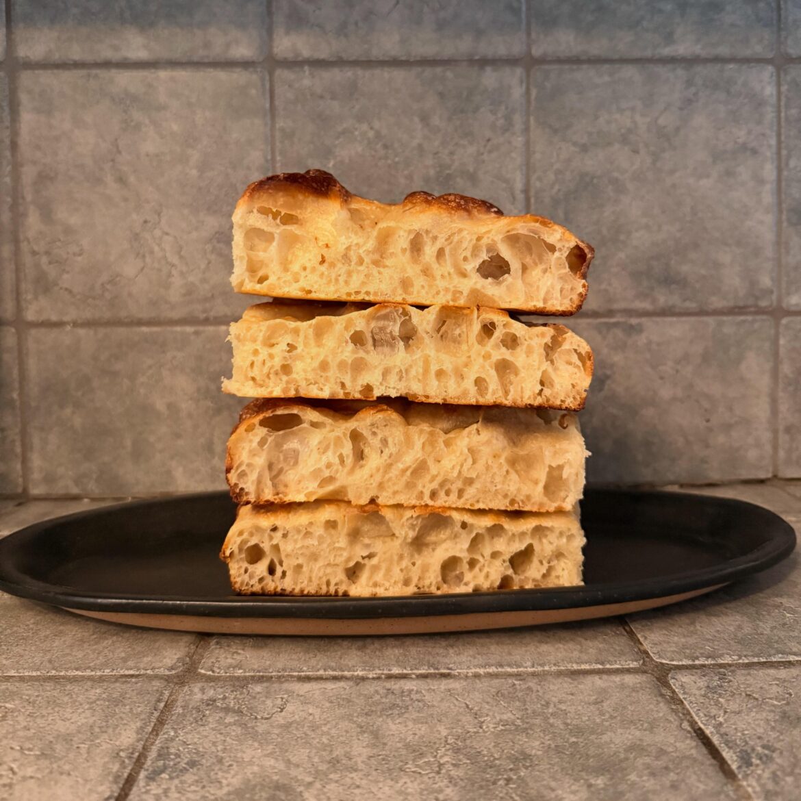 Ready to make so focaccia sandwhiches