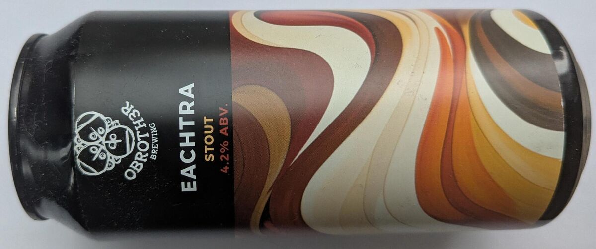 OBrother Brewing ‘Eachtra Stout’, 4.2% ABV, 440ml €2.49