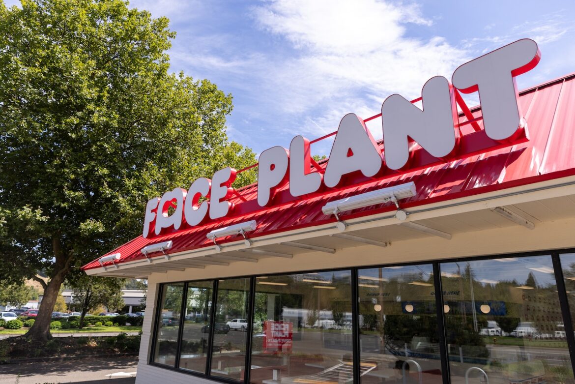 Face Plant, a vegan fast food restaurant, just opened in North Portland