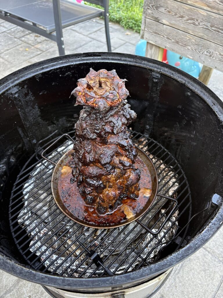 Al pastor is definitely a fun and easy smoke! Al pastor is definitely a fun and easy smoke!