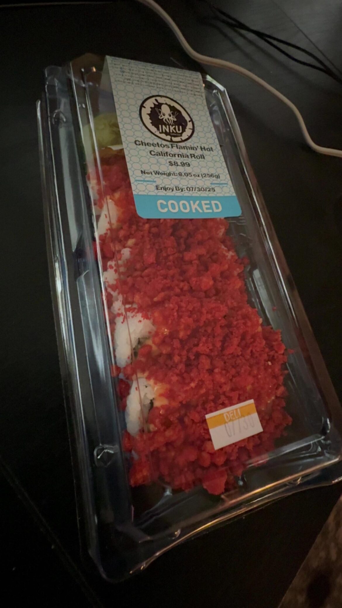 Found some wild Flamin’ Hot sussy, it was ok, could’ve been better.