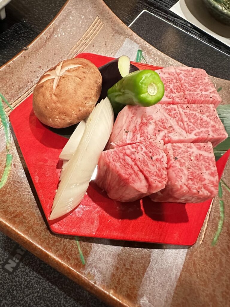 This is the tastiest meat I’ve ever tried in Japan. Melt in my mouth.