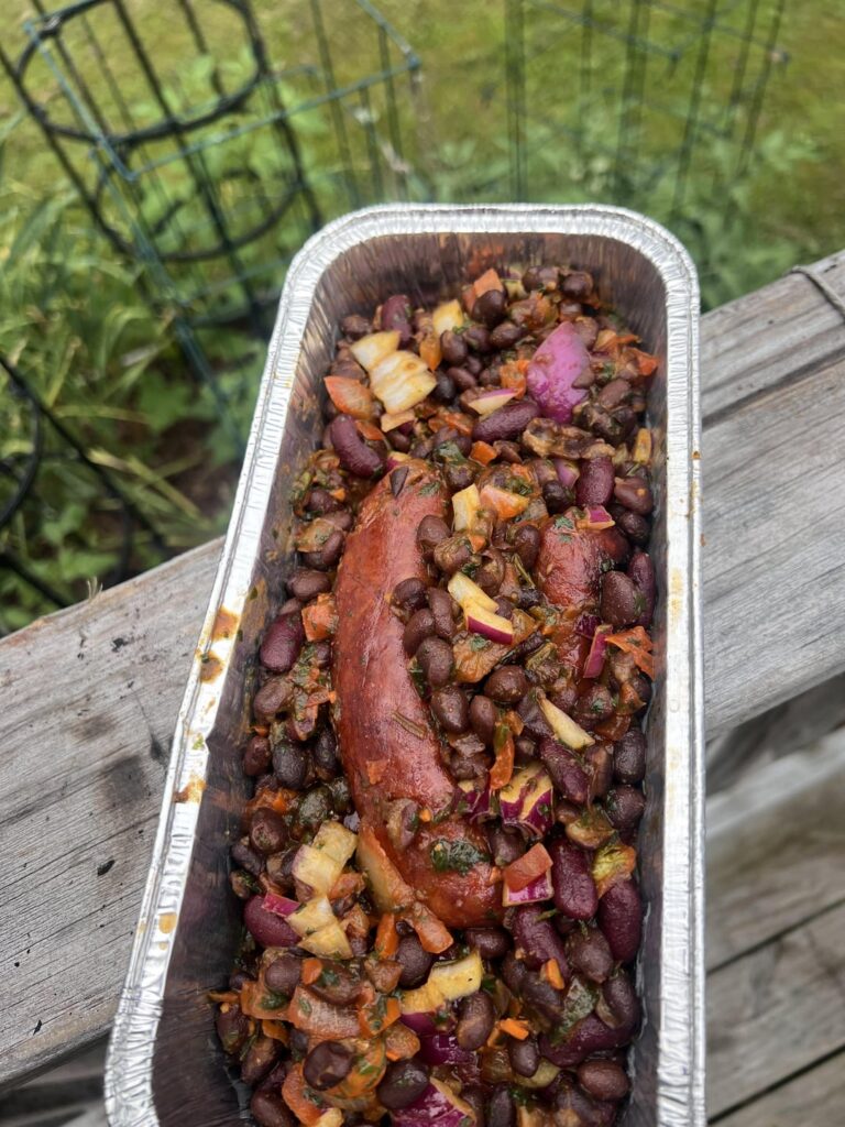 Smoked Spanish-ish style beans Smoked Spanish-ish style beans