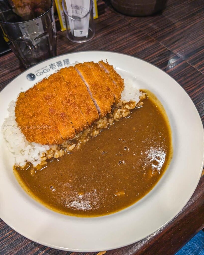 Pork Katsu Curry in Tokyo