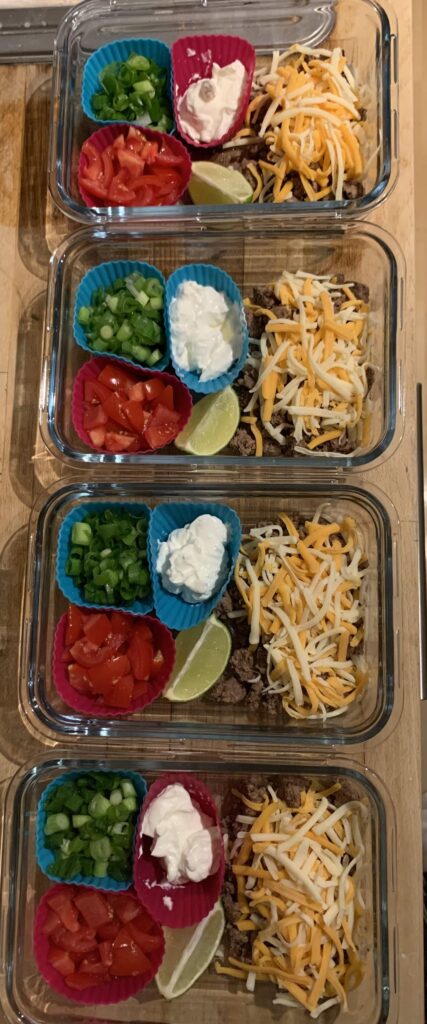Lunch and dinner this week