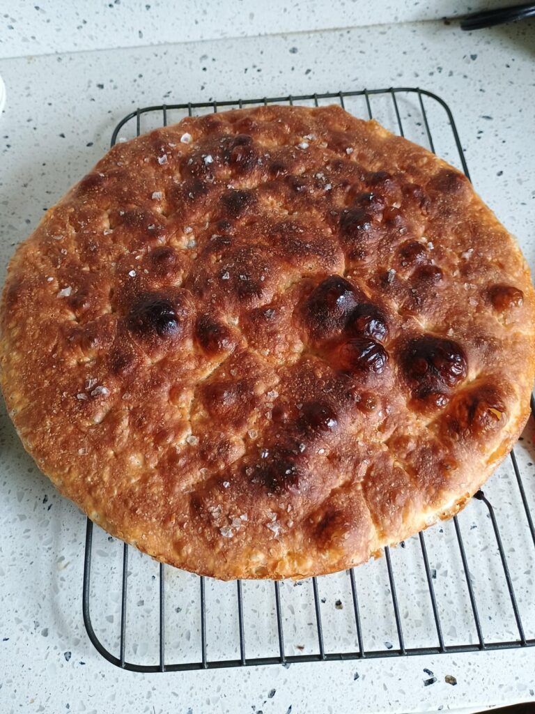 My first focaccia