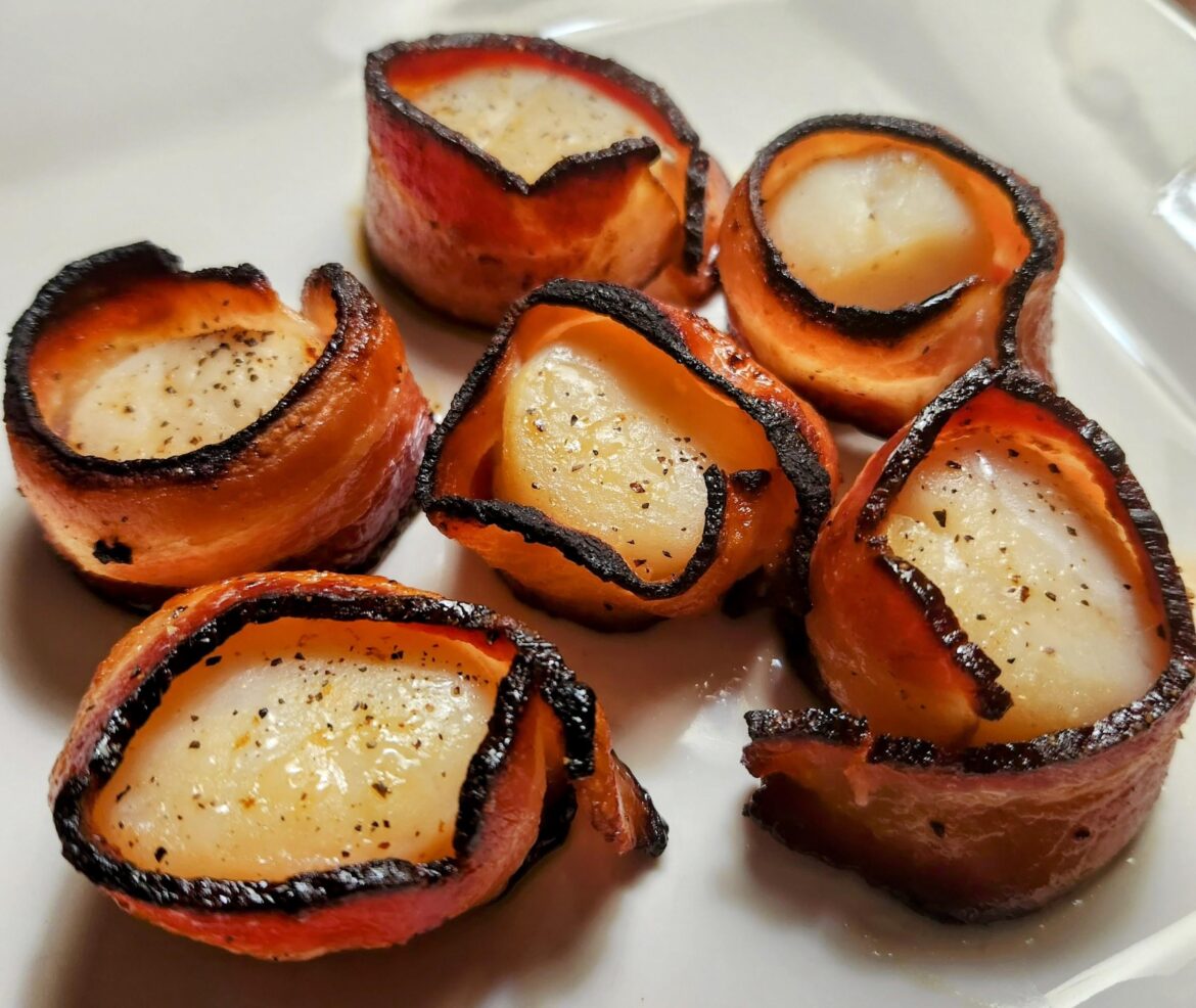 Bacon Wrapped Scallops