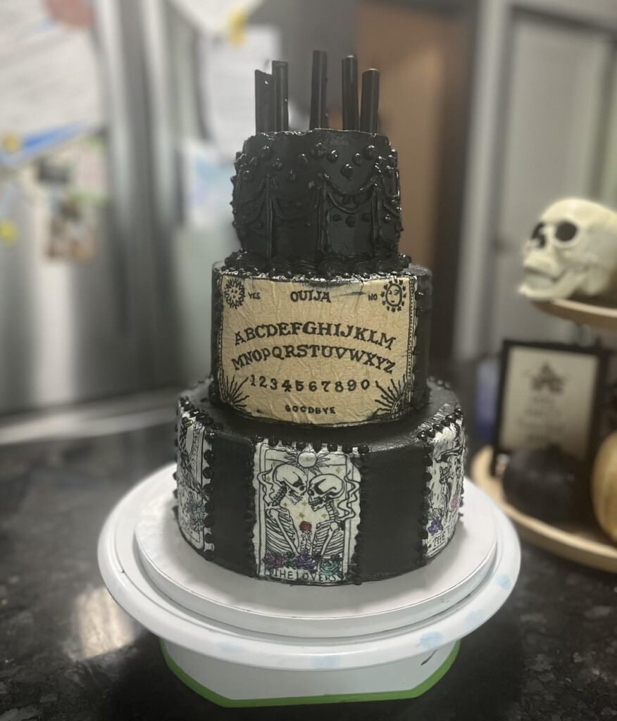 Celebrating another year sober with another cake. 11 years without a drink!