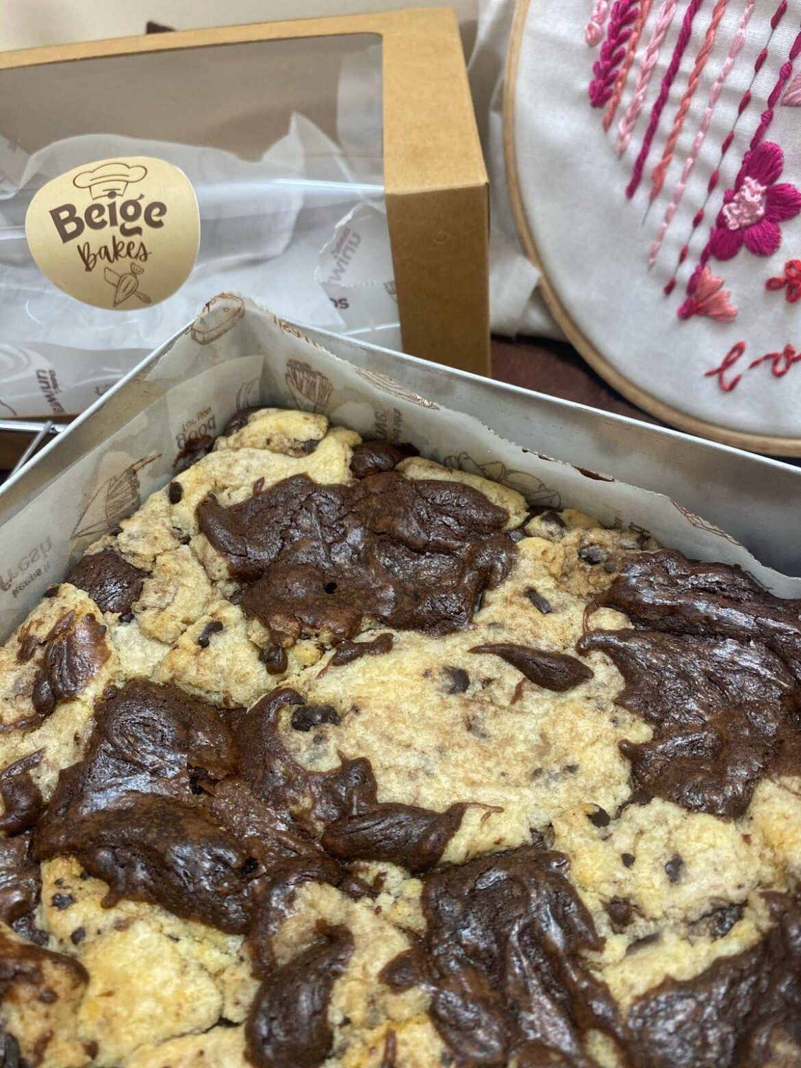 Cookies? Brownies? How bout a brookie?