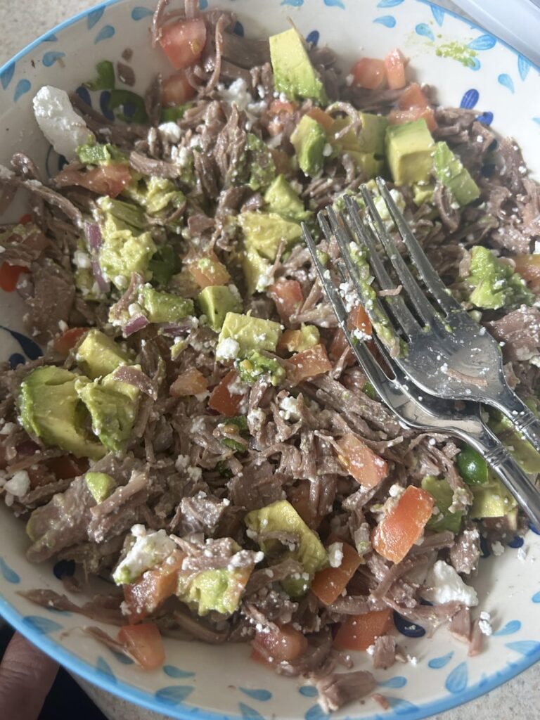 Today special, “Salpicon”