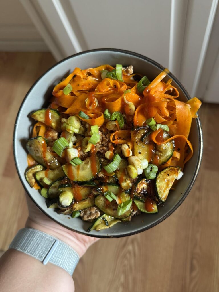 Pork & Zucchini Bibimbap