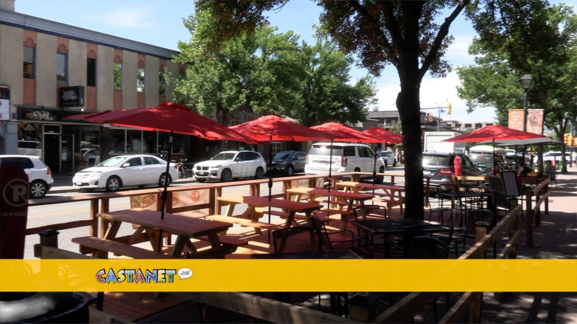 The Med Restaurant one of the first in Vernon to use an extended patio The Med Restaurant one of the first in Vernon to use an extended patio