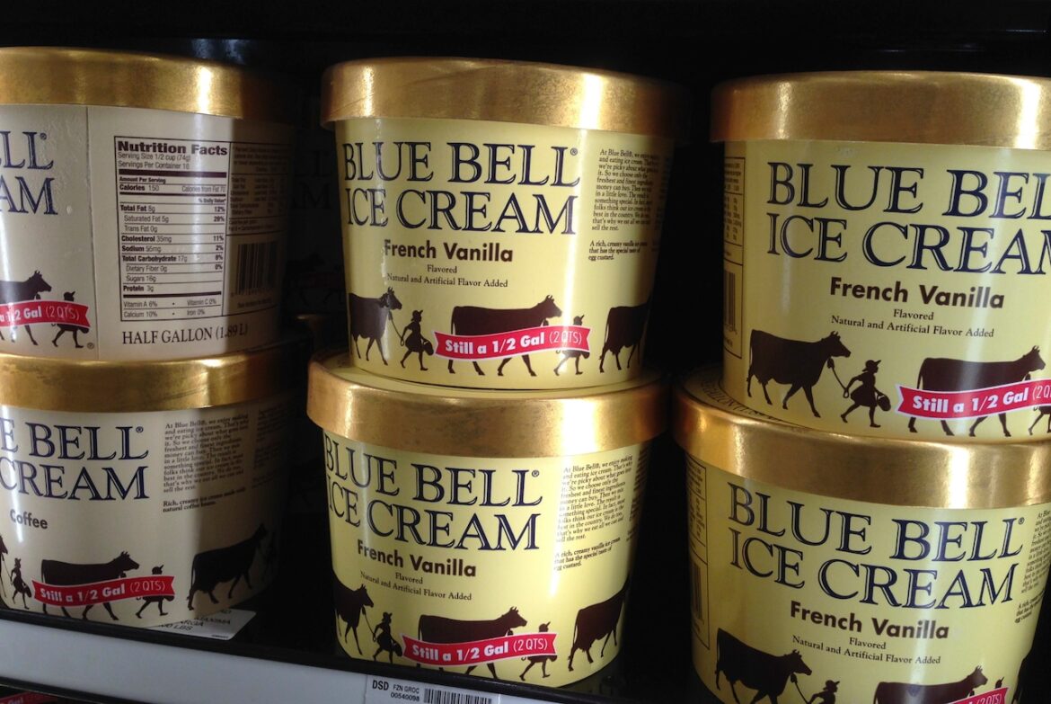 Blue Bell ice cream plans to pahase out use of synthetic dyes