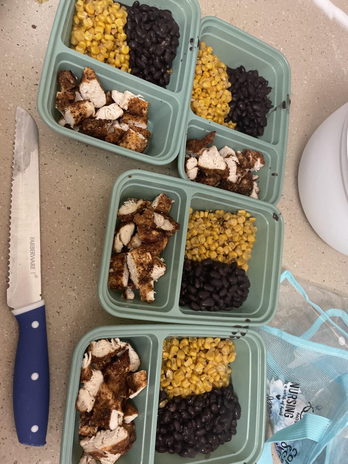 My first ever meal prep