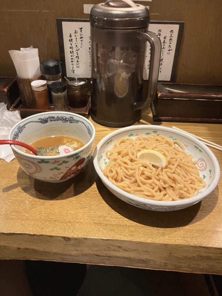 Tsukemen in Nagoya