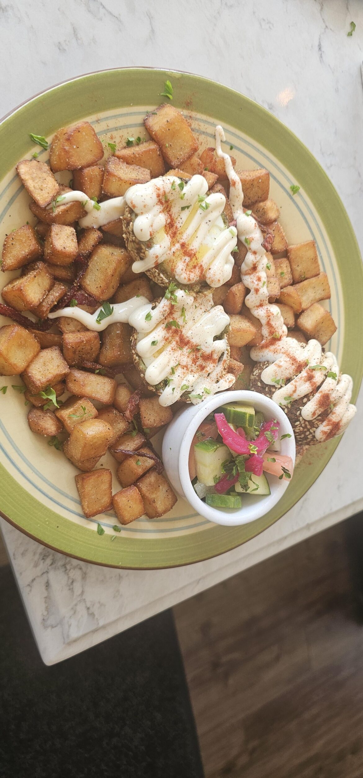 Egyptian Falafal from Maha's