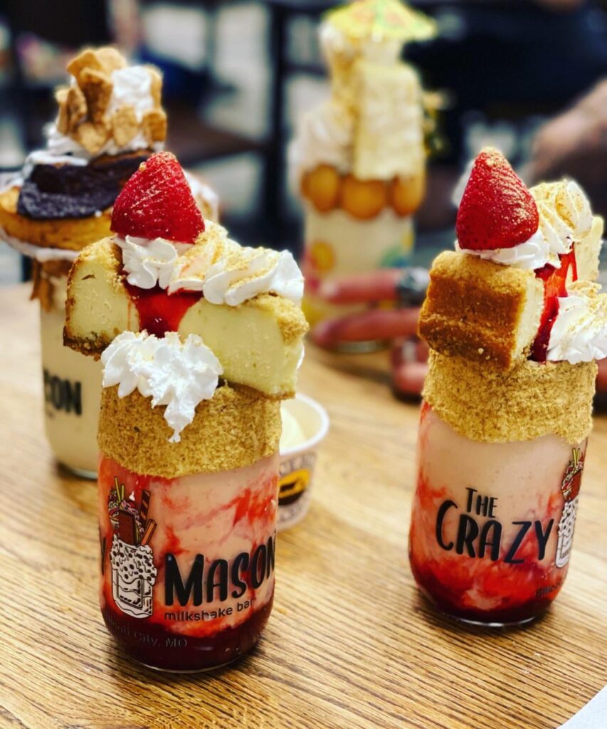 The Crazy Mason Milkshake Bar - Old Ellicott City, Maryland