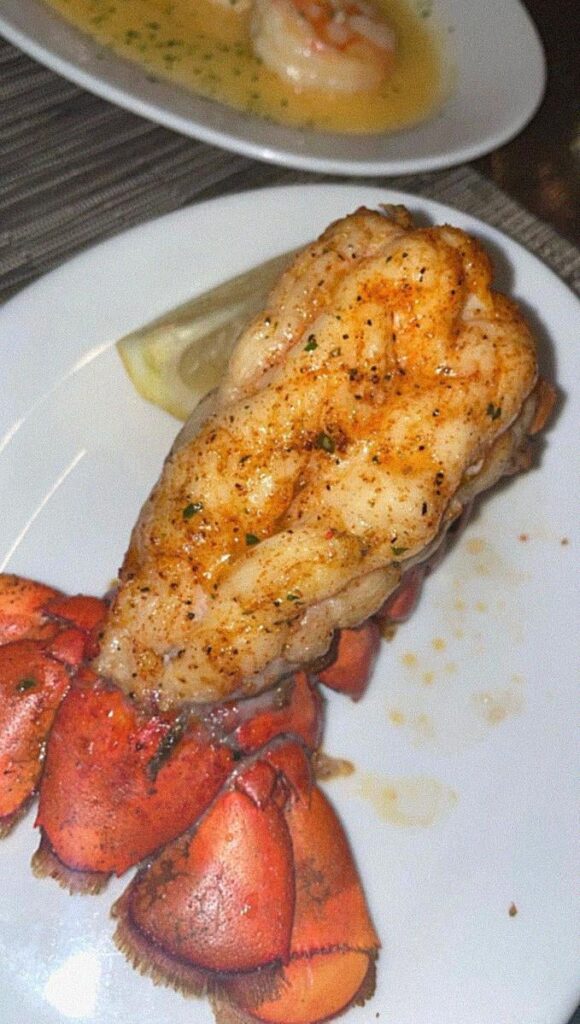 garlic buttered lobster its my first time pls dont judge me