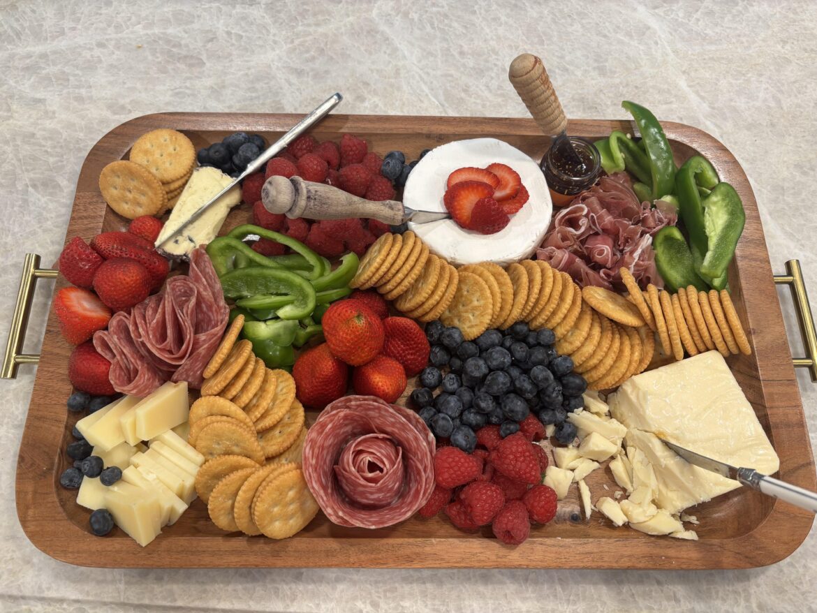 Had some neighbors over, put together this