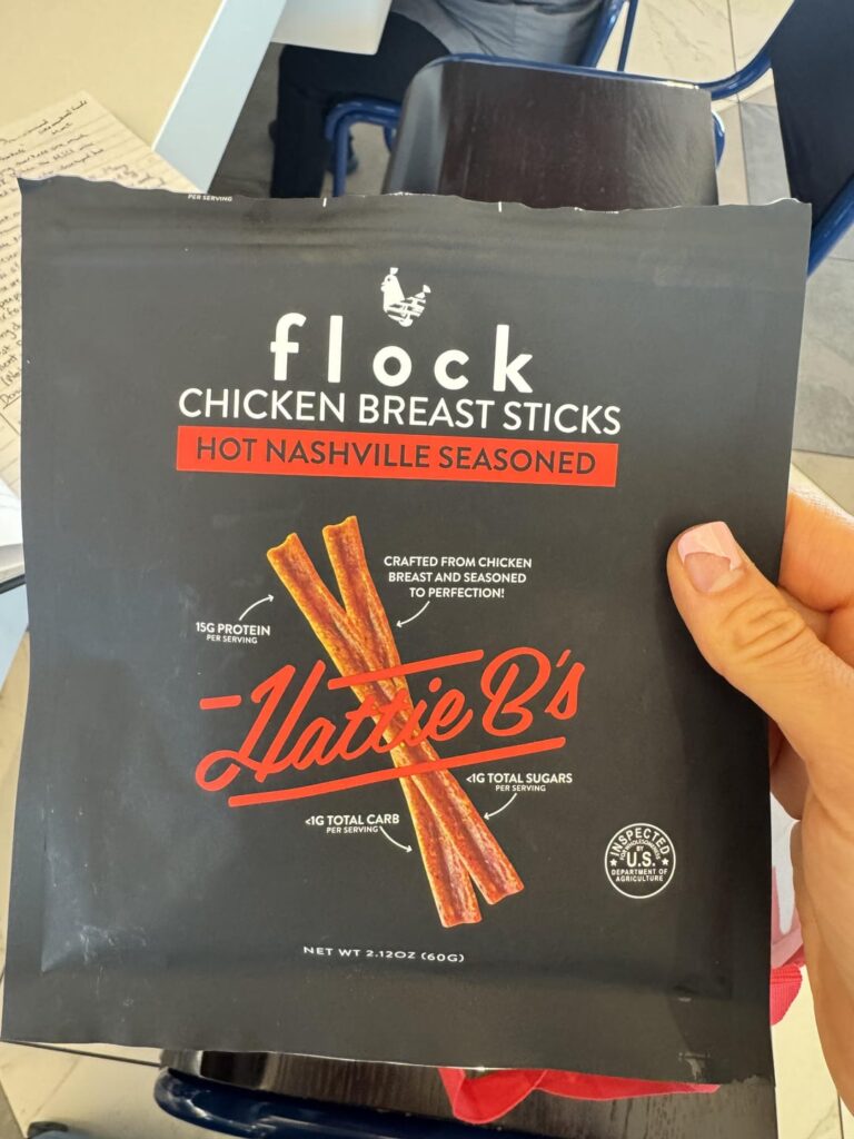 High protein snack