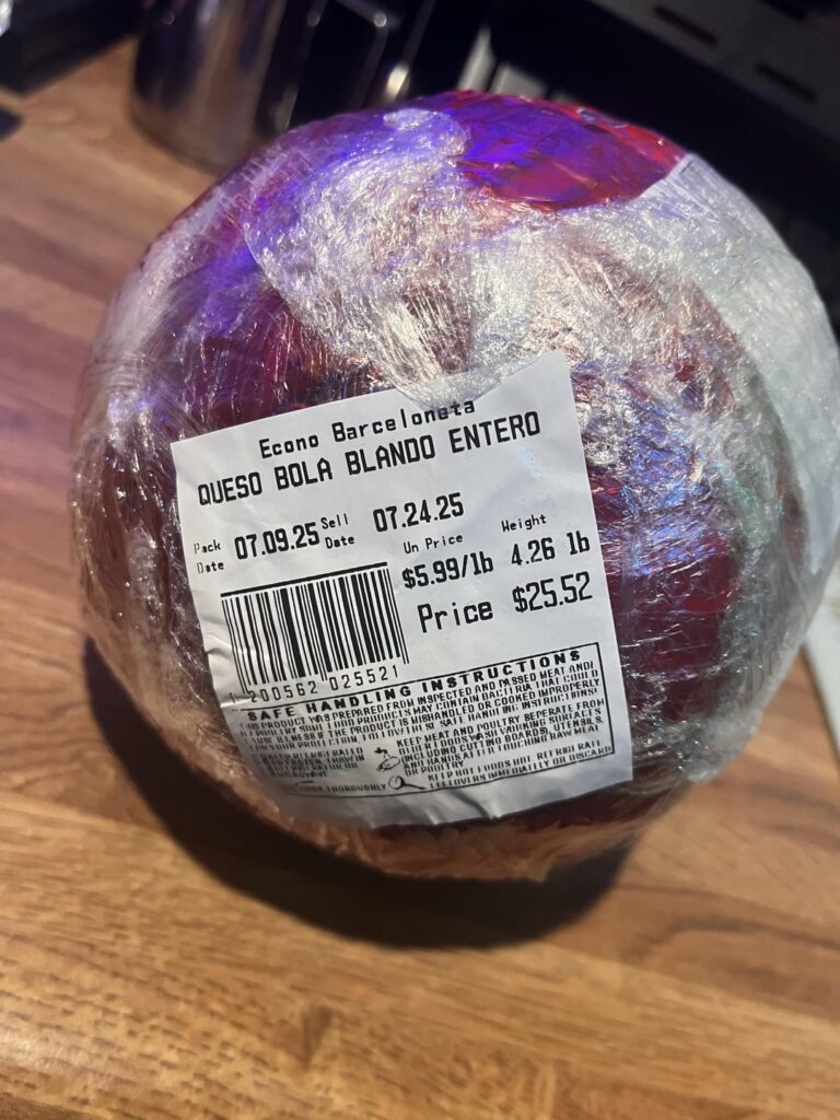 My neighbor knows I love cheese. What would you do with this behemoth?