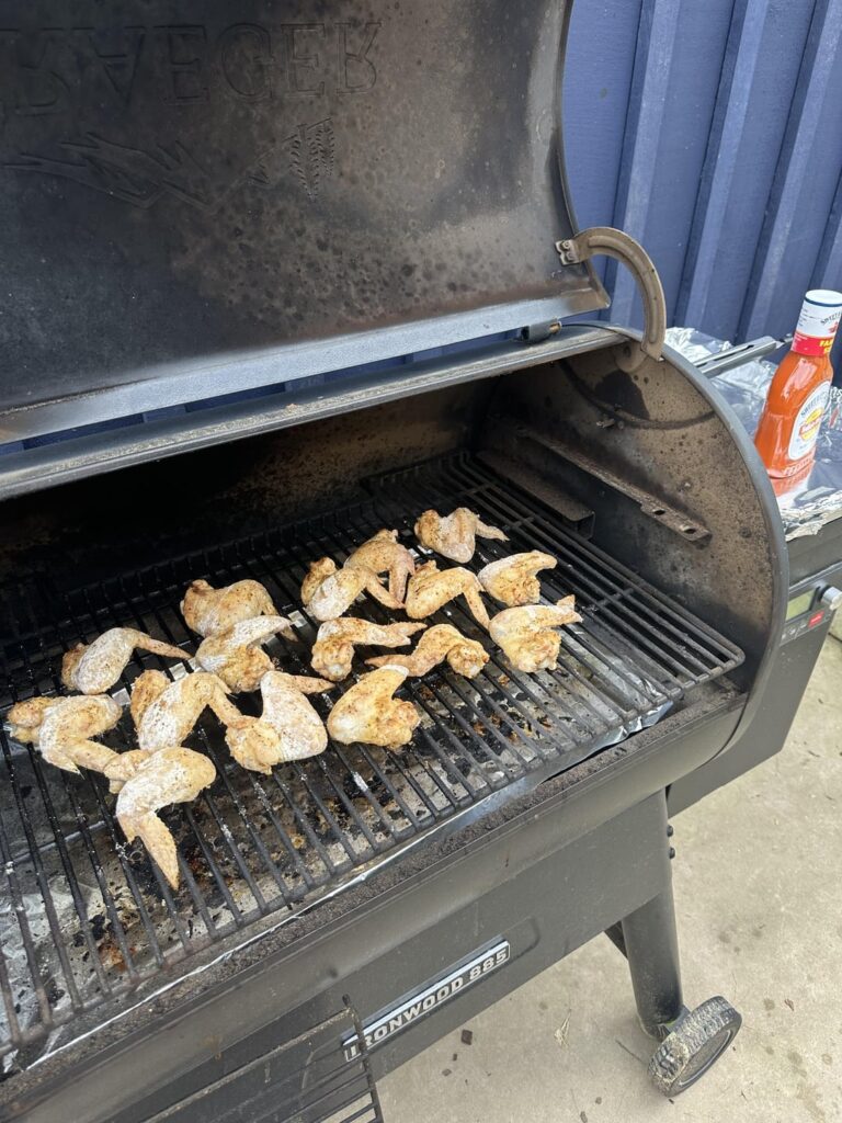 Wing night for the wife and I.