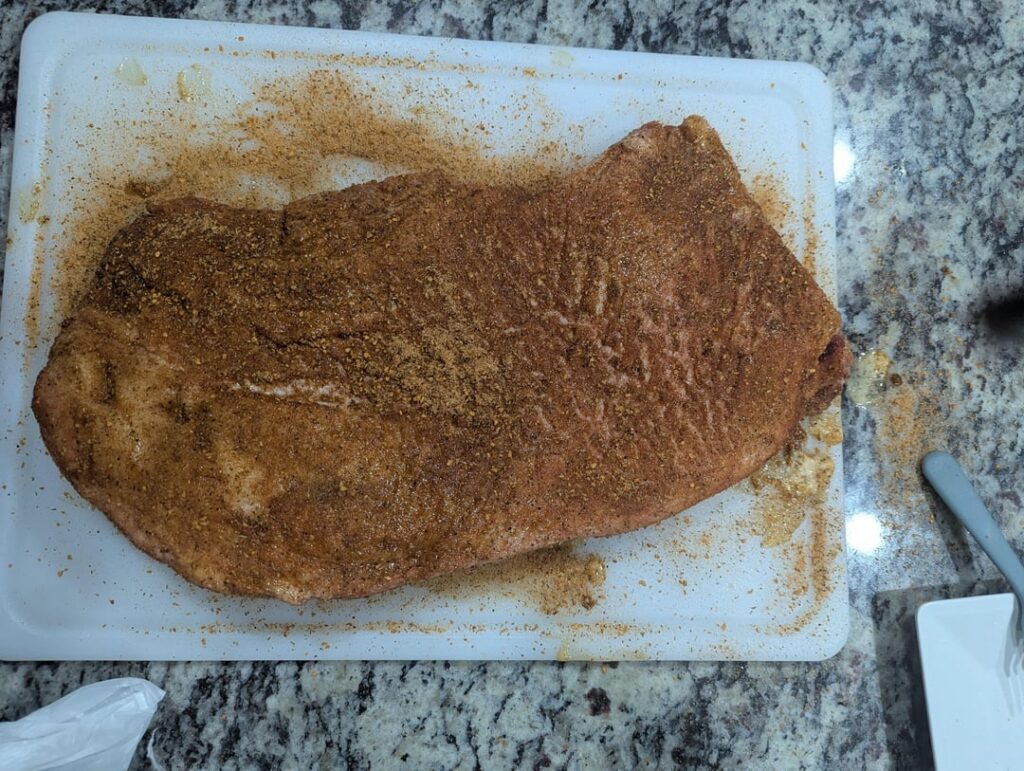 Brisket, no wrap!
