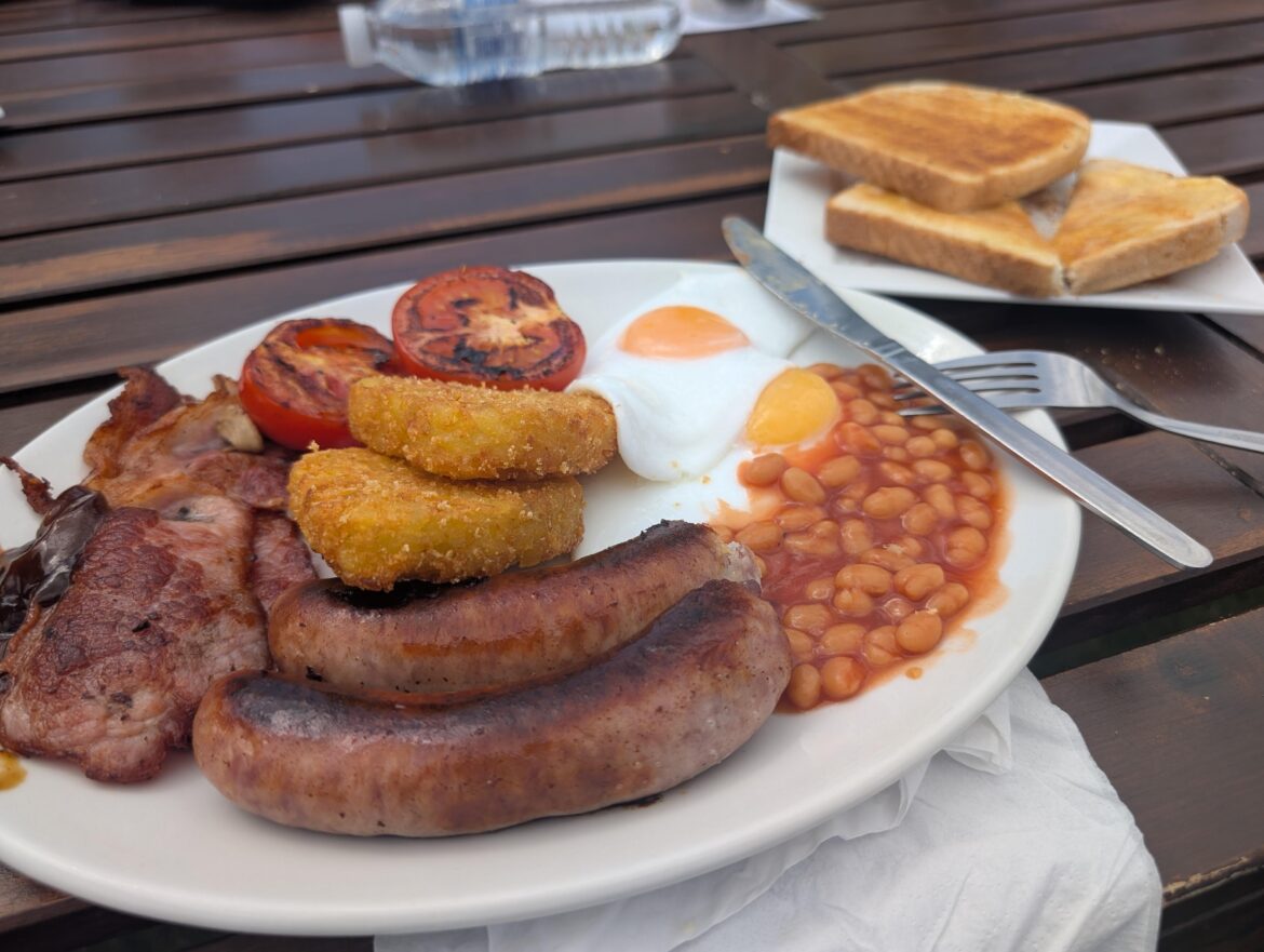£11.80, Blueberries Cafe, Shanklin, Isle of Wight.