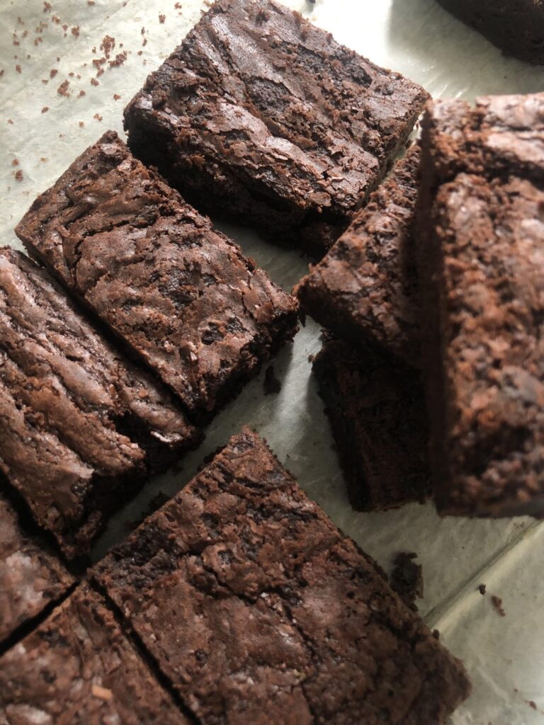 Brownies, simple but always welcomed :]