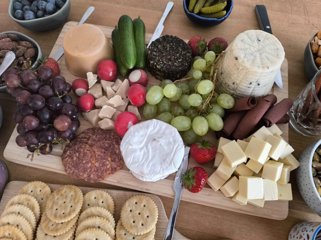 Vegan board I made for my birthday a few days ago