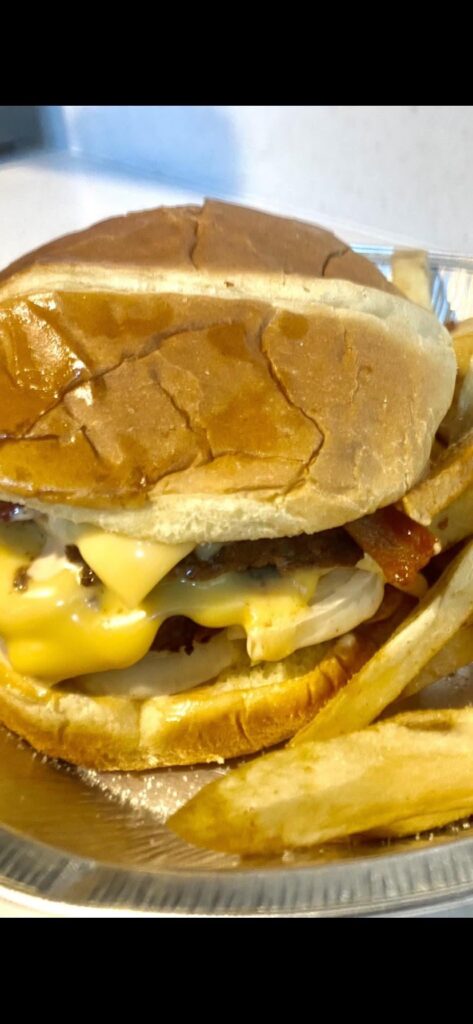 Double bacon cheeseburger