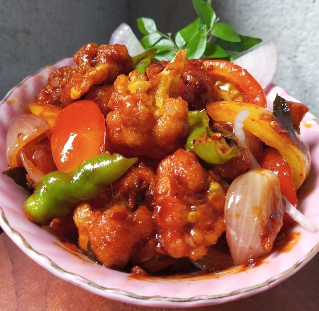 Cauliflower Devilled