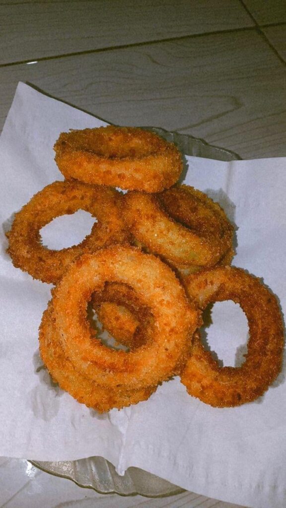 Homemade onion rings 🧅