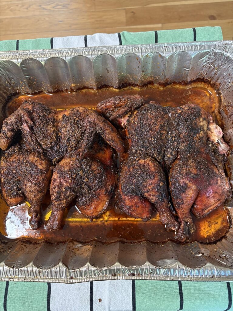 Smoked chicken is always a W