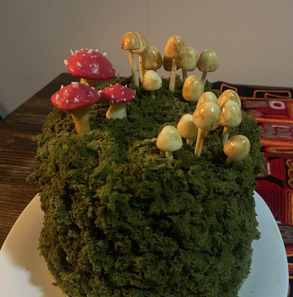 Made this cake for my baking class final