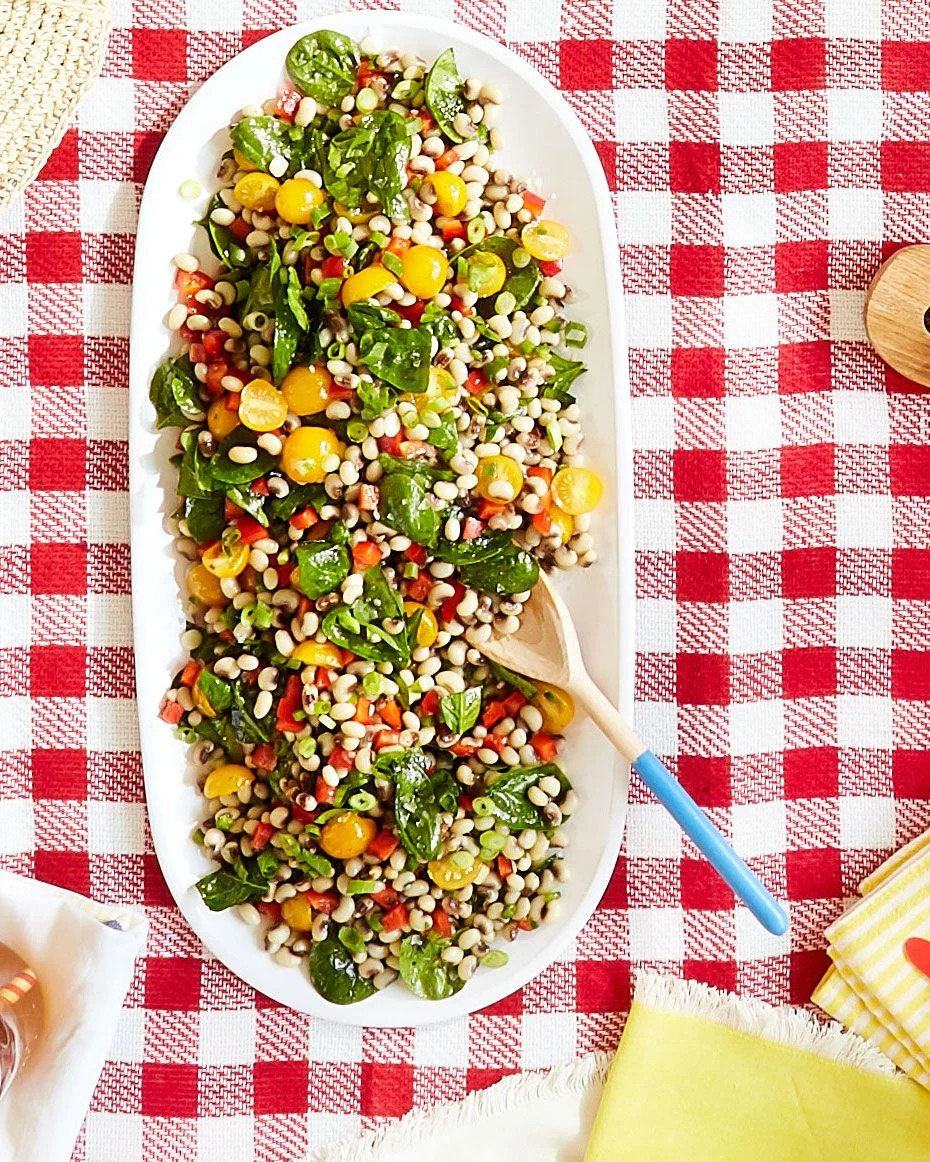 fresh black eyed peas salad