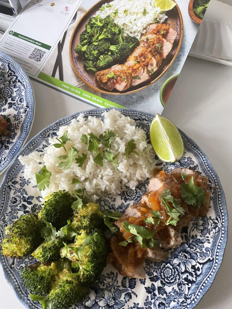 First Week of Dinners. Satisfied!