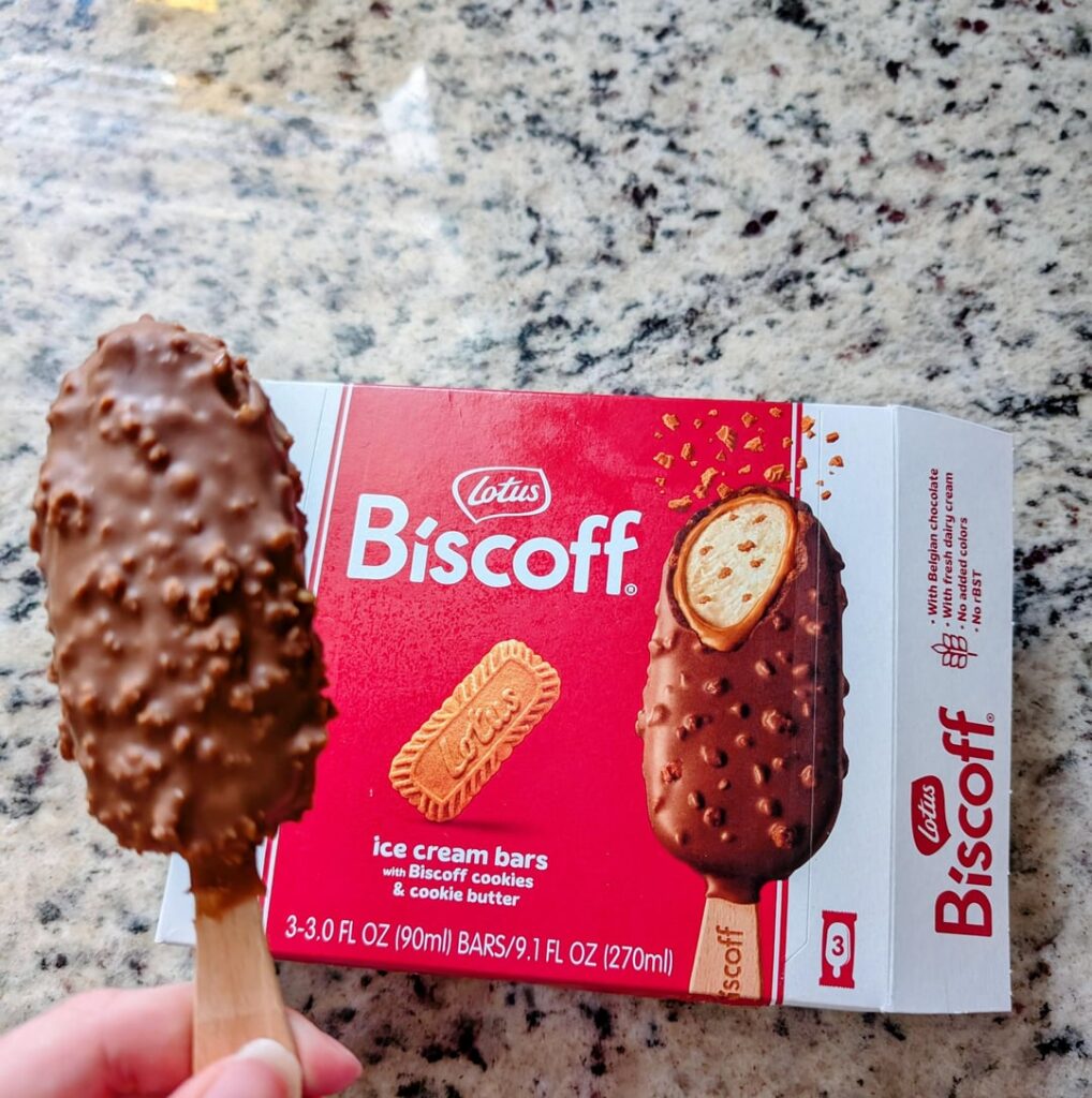 Biscoff Ice Cream Bars Biscoff Ice Cream Bars