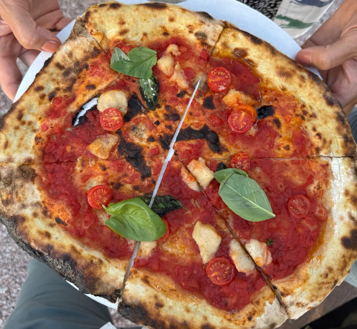 $20 “pizza” from Tender Fire in Santa Fe, NM