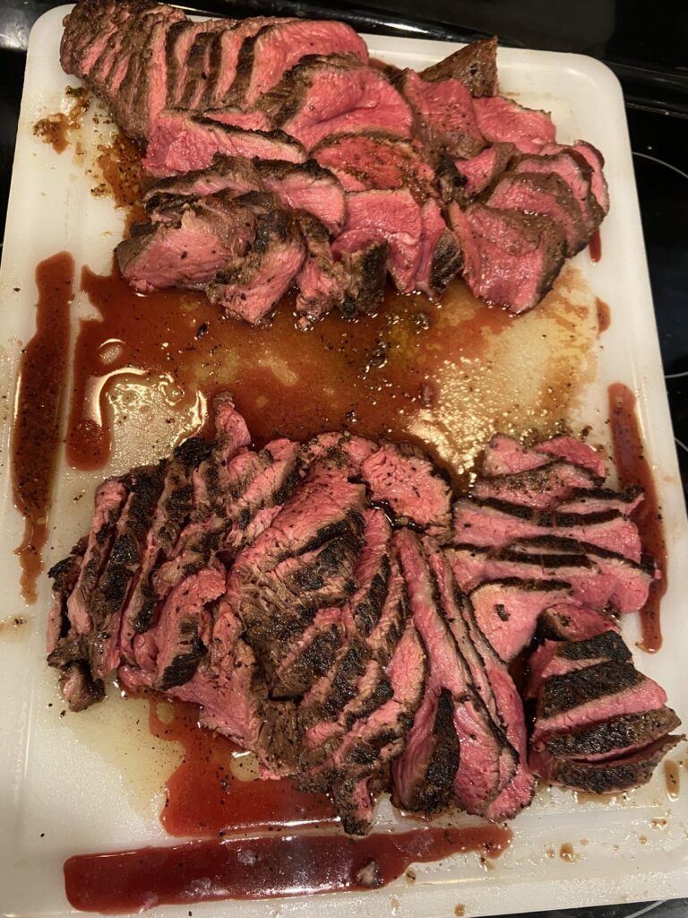 Smoked And Reverse Seared Tri-tip