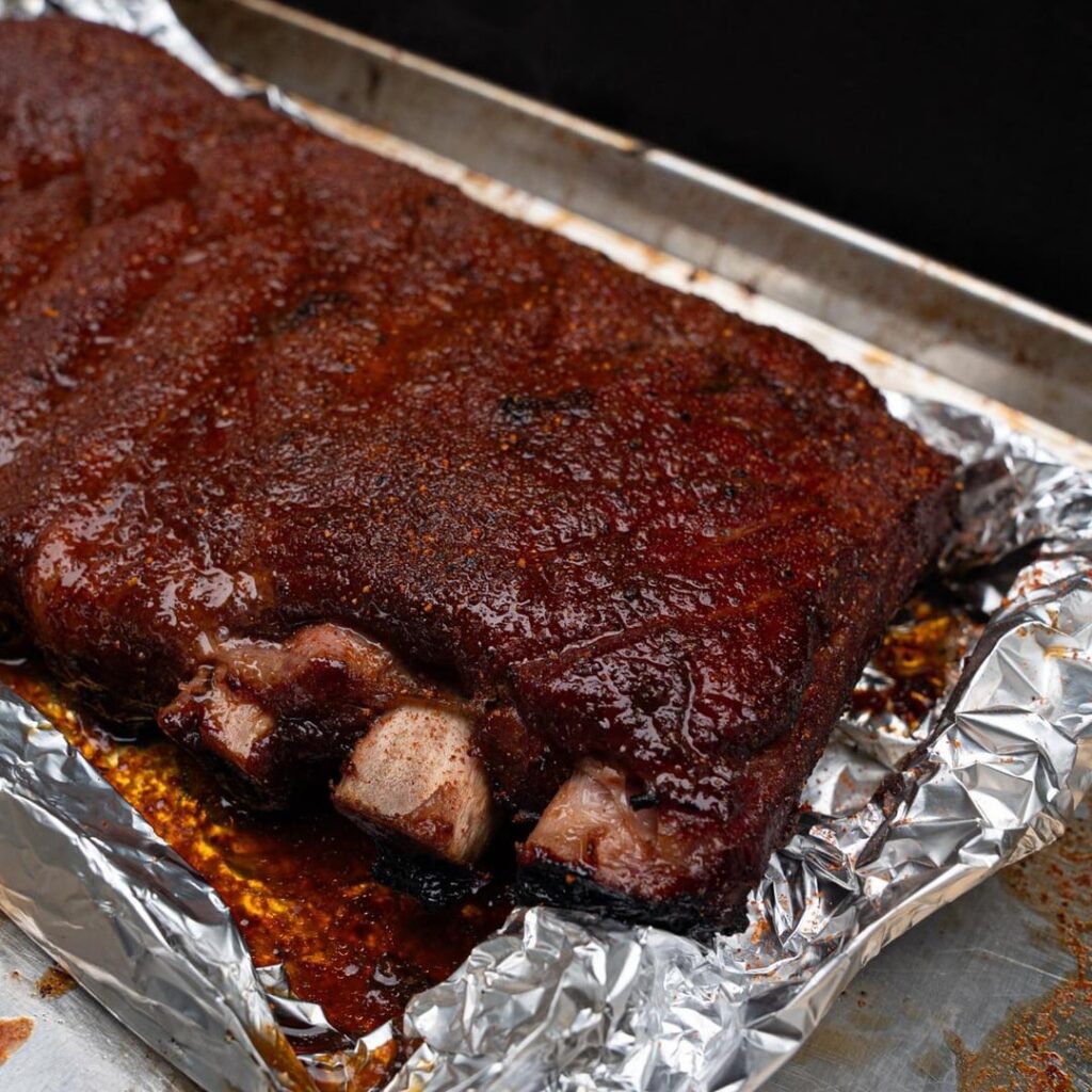 This Cherry Molasses BBQ Sauce on Ribs is one of my favorites to make
